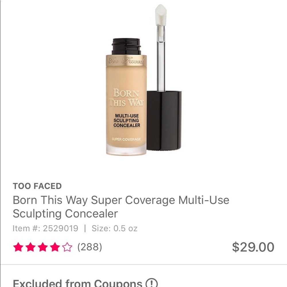 Too faced sculpting concealer